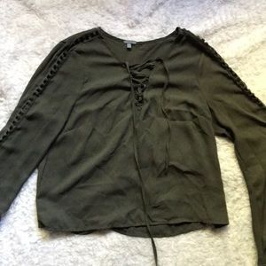 Charlotte Russe long sleeve blouse